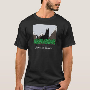 Var försiktig med Yule Cat T Shirt