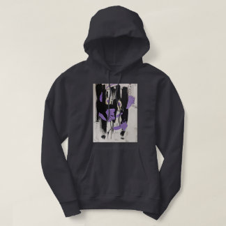 Var försiktig natten hoodie