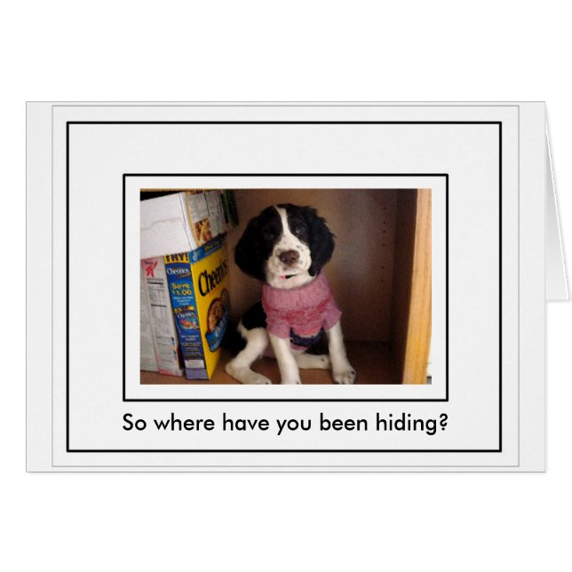 Var försiktig OBS kort (Framsidan Horizontal)