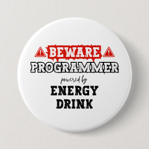 Var försiktig: Programmer med energidryck Kod Knapp