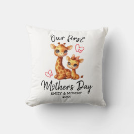 VÅR FÖRSTA BABY-MAMMA-MORS DAG KUDDE