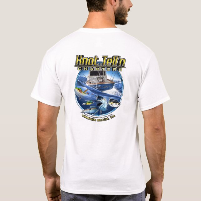 Vår Första Båt 2001 Logo T Shirt (Baksida)