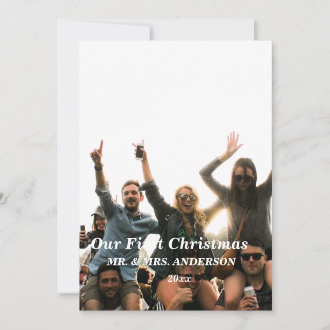 Vår första doktor som mr och Mrs. Inbjudningar (Framsida)