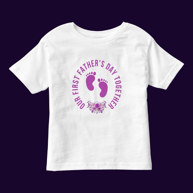 Vår första Fars dag tillsammans T Shirt (Skapare uppladdad)