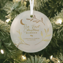 Vår första jul gifta Botanisk Skrift