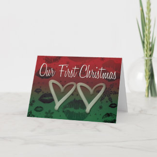 Vår första jul helgkort