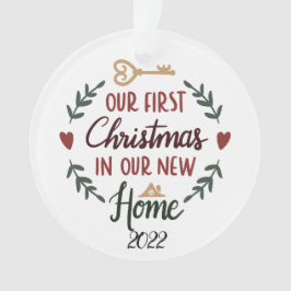 Vår första jul i vårt nya hem 2022 Keepsaké