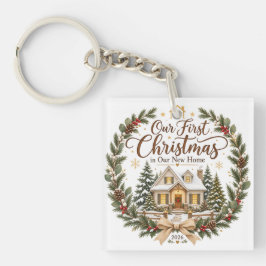 Vår första jul i vårt nya hem 2026-ornament