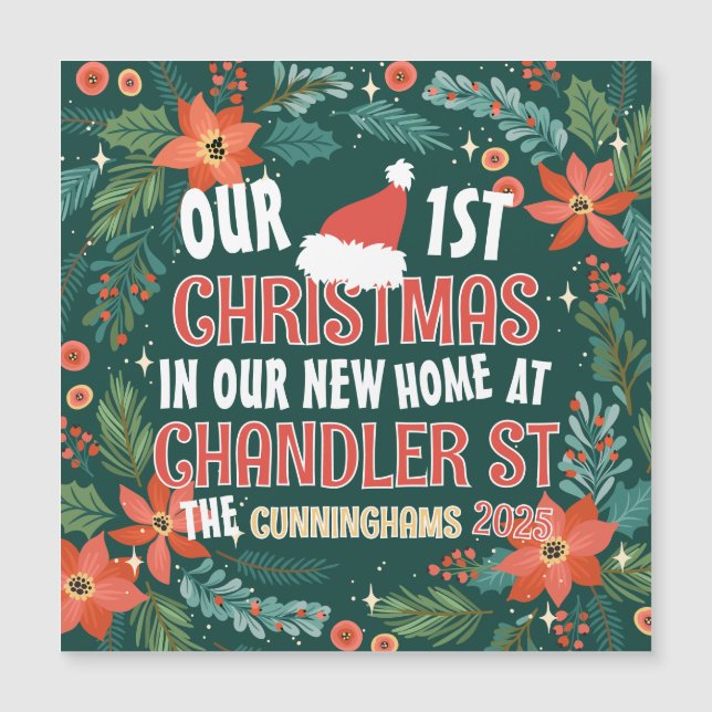 Vår första jul i vårt nya hemmavård (Framsida)