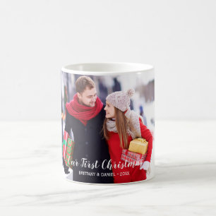 Vår första jul kopplar ihop fotoet kaffemugg