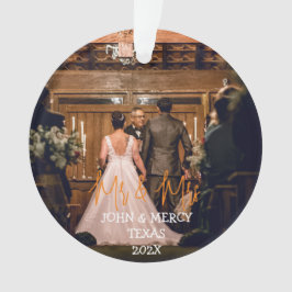 Vår första jul, Mr. och Mrs. Newlyed elegant