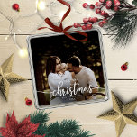 Vår första jul som en familj med 3 Eleganters foto Julgransprydnad Metall<br><div class="desc">Vår första jul som en familj med tre Eleganters foto-prydnadsföremål</div>