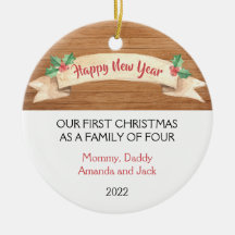 Vår första jul som en familj på 4