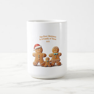 Vår första jul som en familj på tre 2025 Ging Kaffemugg