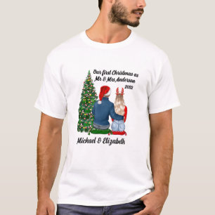 Vår första jul som en gift par Manar T Shirt