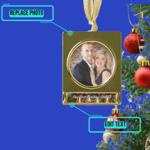 Vår första jul som ett par banderoller