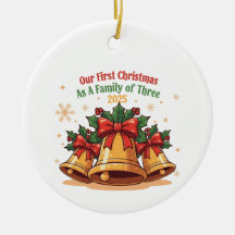 Vår första jul som familj av tre 2025 |