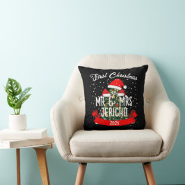 Vår första jul som herr och fru Nygifta Kudde