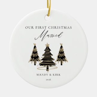 Vår första jul som herr och fru Ornament | Par