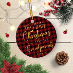 Vår första jul som morföräldrar Cute Rustic Julgransprydnad Keramik<br><div class="desc">Vår första jul som morföräldrar Cute Rustic</div>
