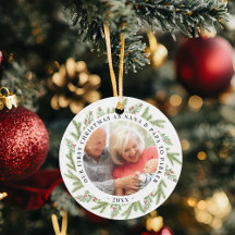 Vår första jul som morföräldrar Foto Greenery