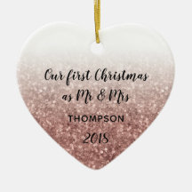 Vår första jul som Mr & Mrs. Married Couple