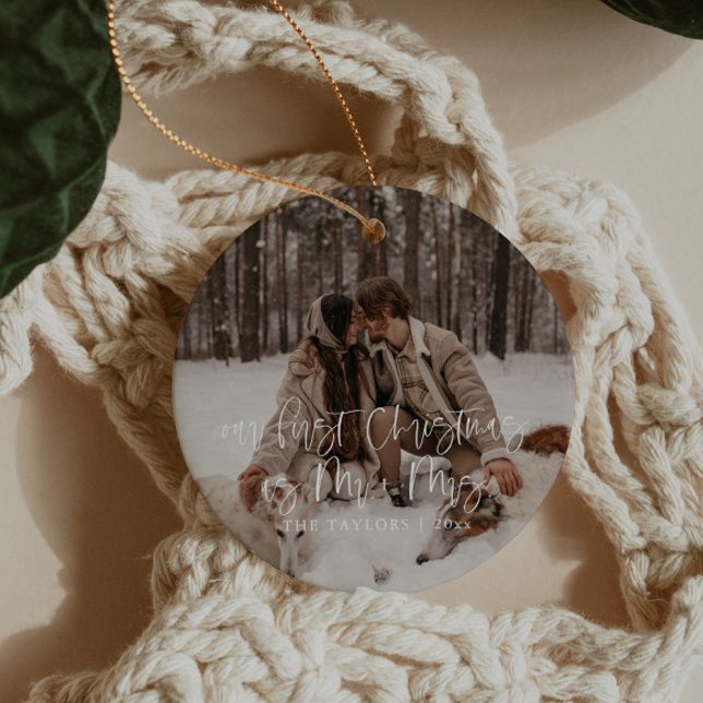 Vår första jul som Mr. och fru Ornament (Skapare uppladdad)