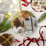 Vår första jul som Mr. och Mrs. 2020 Julgransprydnad Keramik<br><div class="desc">Vår första jul som Mr. och Mrs. 2020 Ceramic Ornament</div>