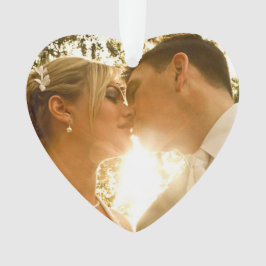 Vår första jul som Mr. och Mrs. Bröllop Photo