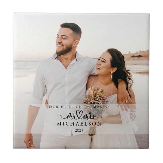 Vår första jul som Mr. och Mrs. Kakelplatta (Framsidan)