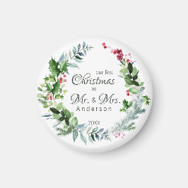 Vår första jul som Mr och Mrs Modern Wandeans Magnet