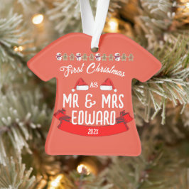 Vår första jul som mr och Newlyed