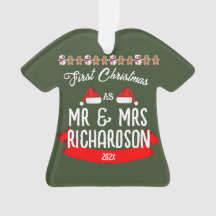 Vår första jul som mr och Newlyed