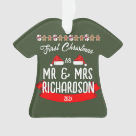 Vår första jul som mr och Newlyed