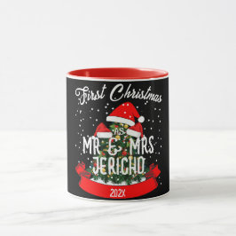 Vår första jul som mr och Newlyed Mugg