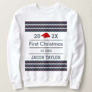 Vår första jul som mr och Newlyed T-Sh T Shirt