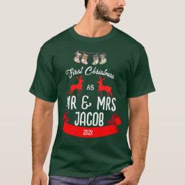 Vår första jul som mr och Newlyed T Shirt