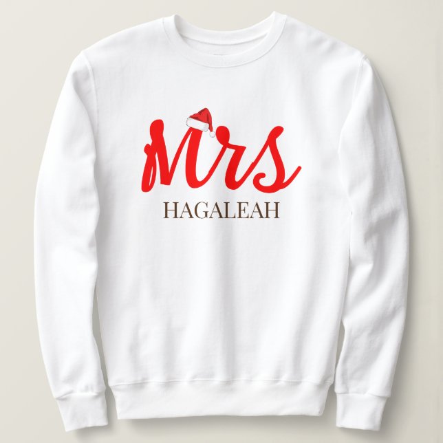 Vår första jul som mr och Newlyed T Shirt (Design framsida)