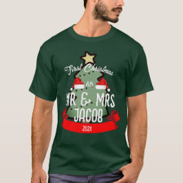Vår första jul som mr och Newlyed T Shirt
