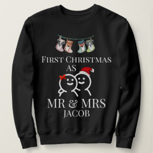 Vår första jul som mr och Newlyed T Shirt