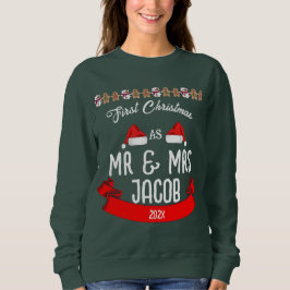 Vår första jul som mr och Newlyed T Shirt