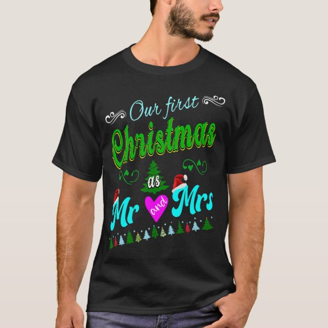 Vår första jul t shirt (Framsida)
