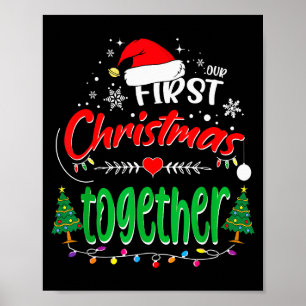 Vår första jul tillsammans 2021 1:a julen poster
