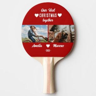 Vår första jul tillsammans 2 bilder minne pingisracket