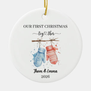 Vår första jul tillsammans gift ornament