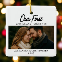 Vår första jul tillsammans med foto - minimala mod