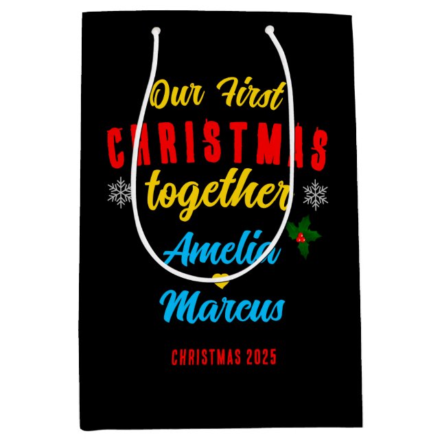 Vår första jul tillsammans med Snöflingor (Framsidan)