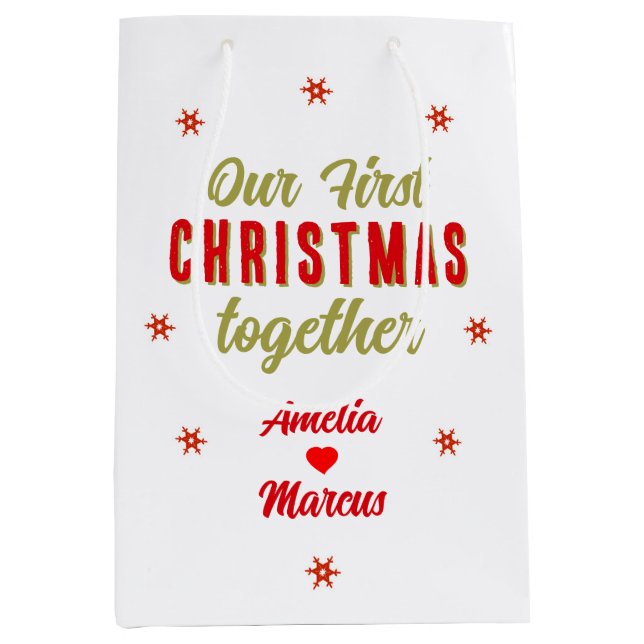 Vår första jul tillsammans med Snöflingor (Framsidan)