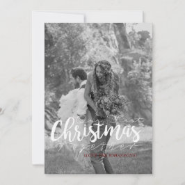 Vår första jul tillsammans | Modern fotokort Julkort