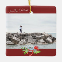 Vår första julfoto-Personlig